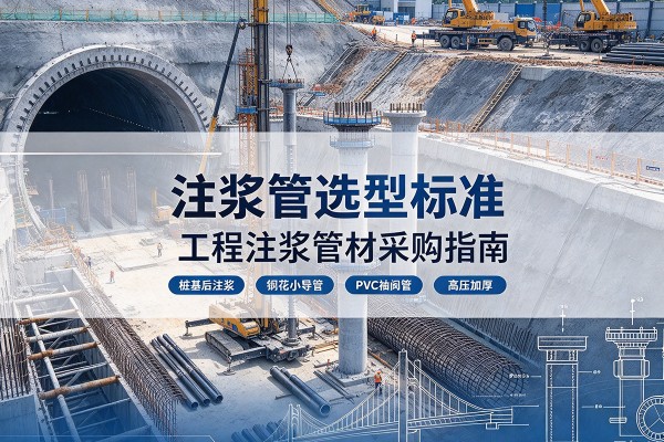 原州注浆管选型标准
